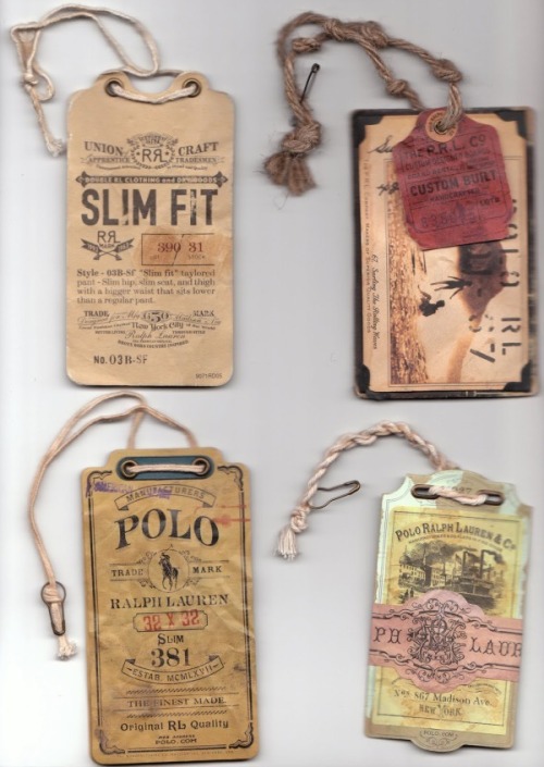 Anthropologie Hang Tag