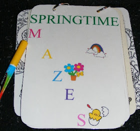 Ten kids and a Dog: Reusuable Mazes for Preschoolers