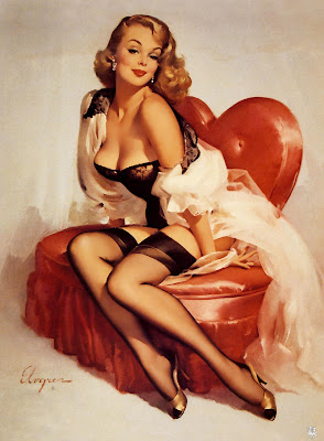  Girls on Pin Up Girl Poster