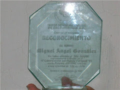 Placa del 38 lugar en el campeonato del mundo.