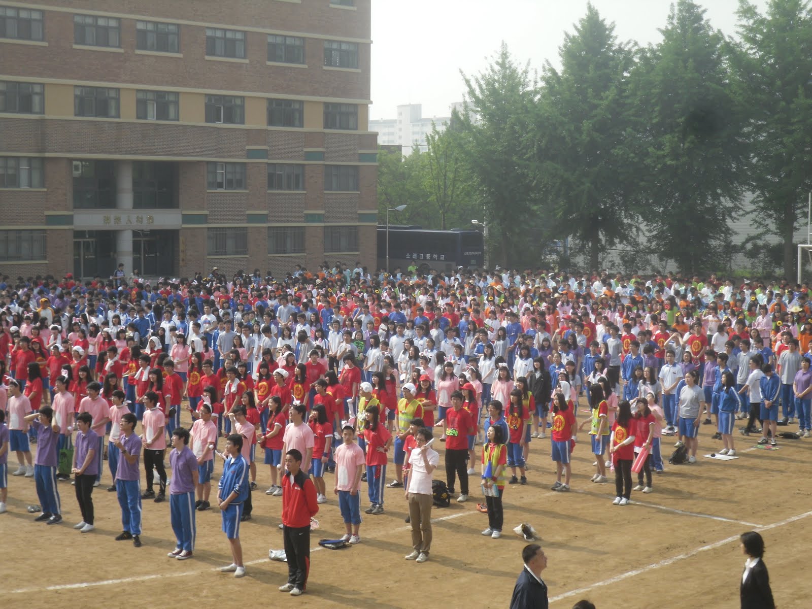 The Travelling Teacher Korea The first sports day