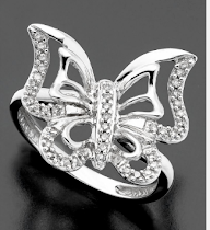 Butterfly ring