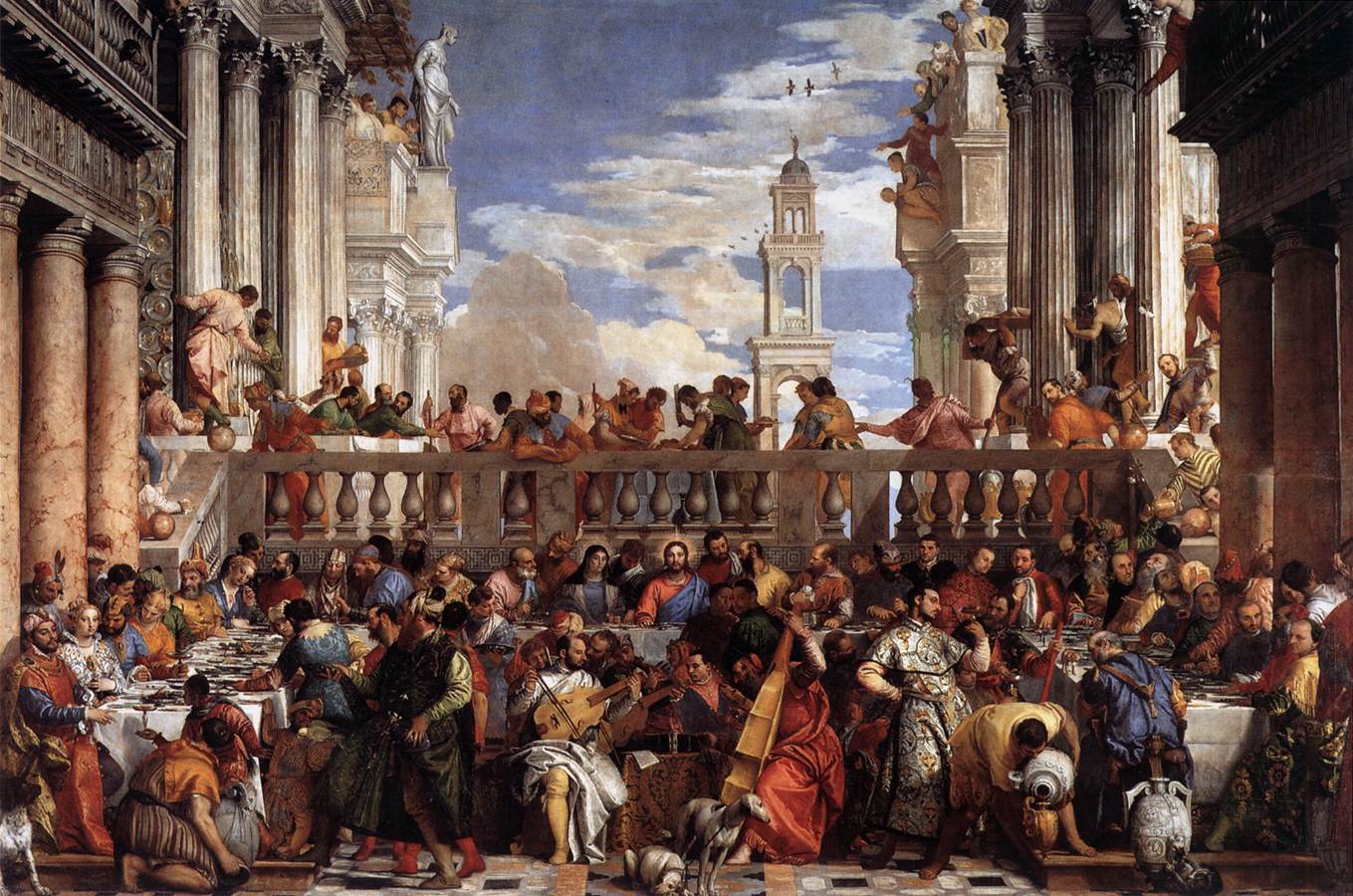 The marriage feast at cana picture
