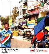 Lajpat nagar market