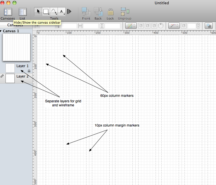  960 grid template for OmniGraffle