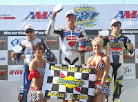 Amsoil Synthetic Oil Motorcycle Racing