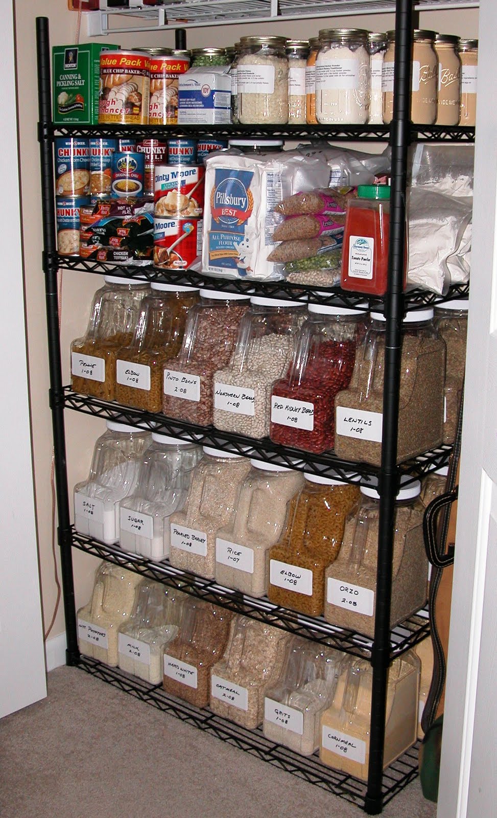 1+Pantry.JPG (973×1600) Diy food storage, Food storage organization