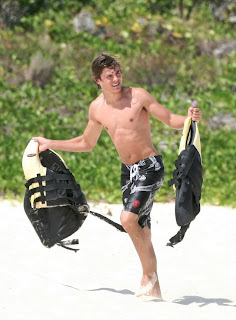 Zac Efron in The Caribbean Islands