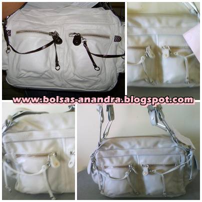 Bolsa de couro Anandra modelo Bianca