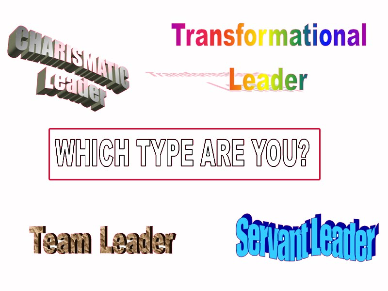 four different leadership styles four different leadership styles