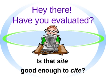 website evaluation