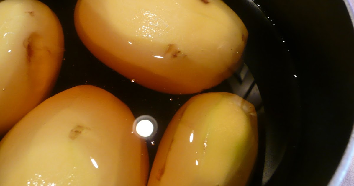 A Stove With A House Around It Boil the potatoes in vinegar