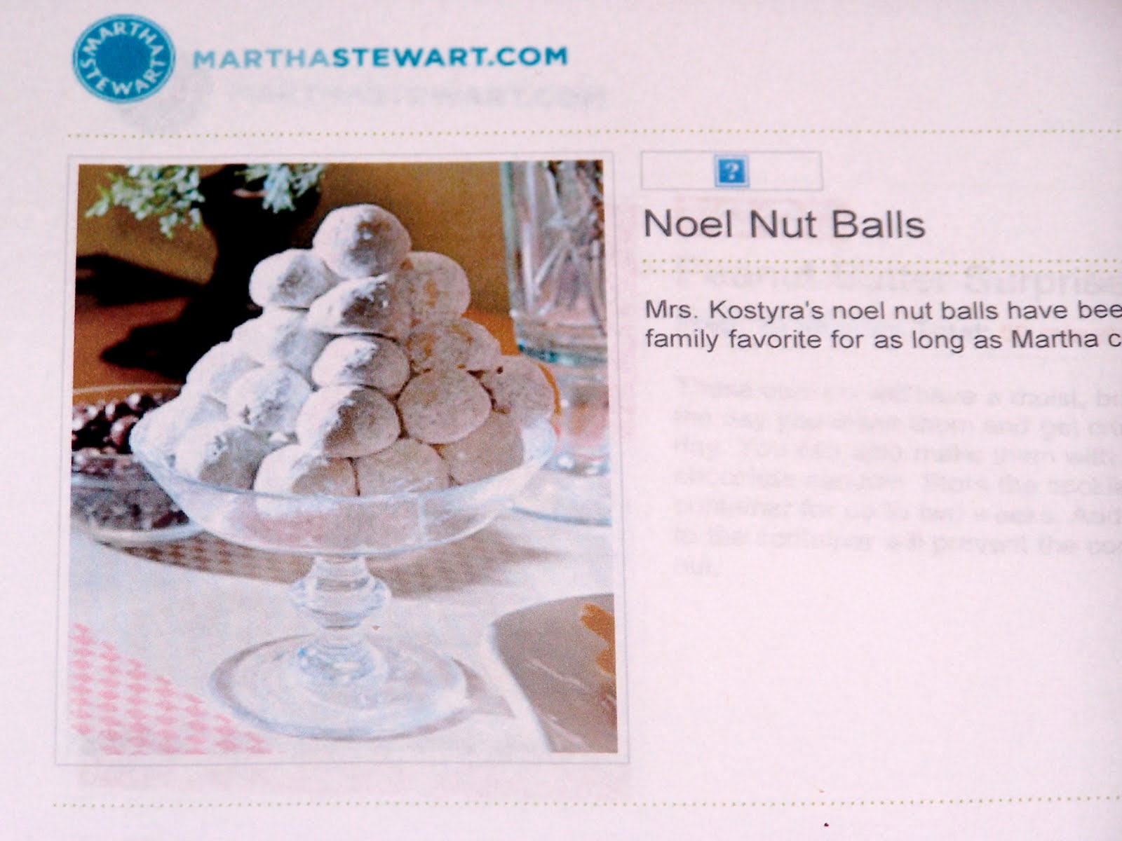 Griggs Dakota Noel Nut Balls