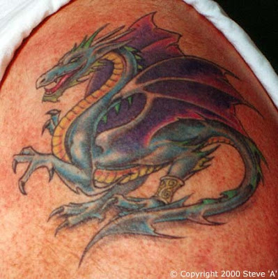 Collin Dragon Japanese Tattoo