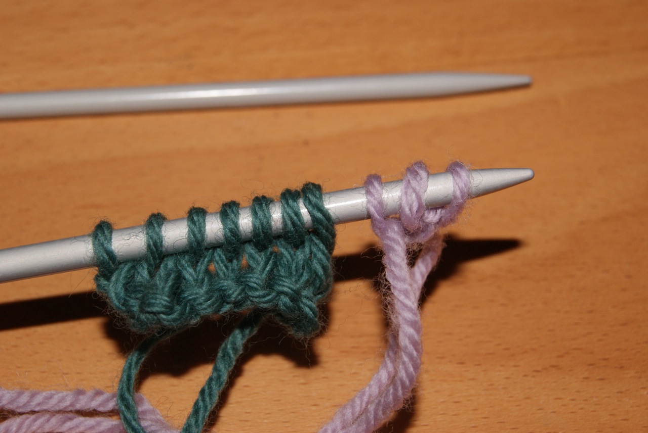 Tricot technique Rabattre les mailles en Icord