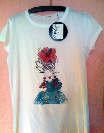 C.M.C CUELLO REDONDO " FLAMENKA VERDE PAÑUELO"