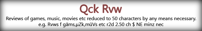 Qck Rvw