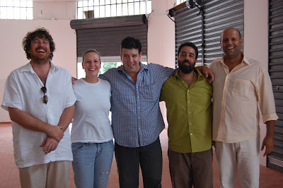 Leo Golla, Stefânia Gola, Eduardo Goldenberg, Fernando Szegeri e Deco, Sabiá, São Paulo, 14 de novembro de 2007