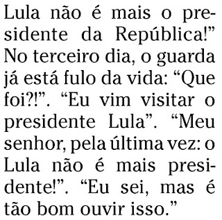 trecho da coluna de Ana Cristina Reis publicada no caderno ELA do jornal O GLOBO de 19 de dezembro de 2009