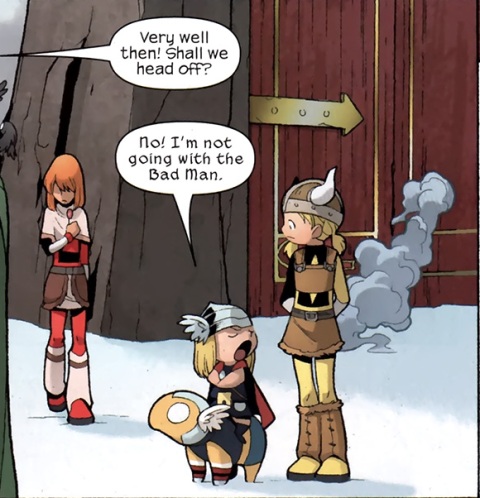 Thor and the Warriors Four #3 CBR