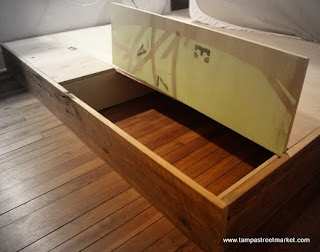 reclaimed wood platform bed plans