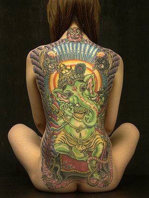 Elephant Full Back Tattoo Girl. 2010-11-03T21:21:06.702-07:00