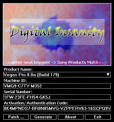 Sony Vegas Pro 8 Keygen Download
