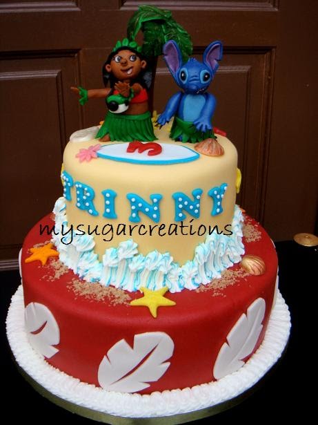 My Sugar Creations (001943746-M): Lilo & Stitch Cake - Trinny
