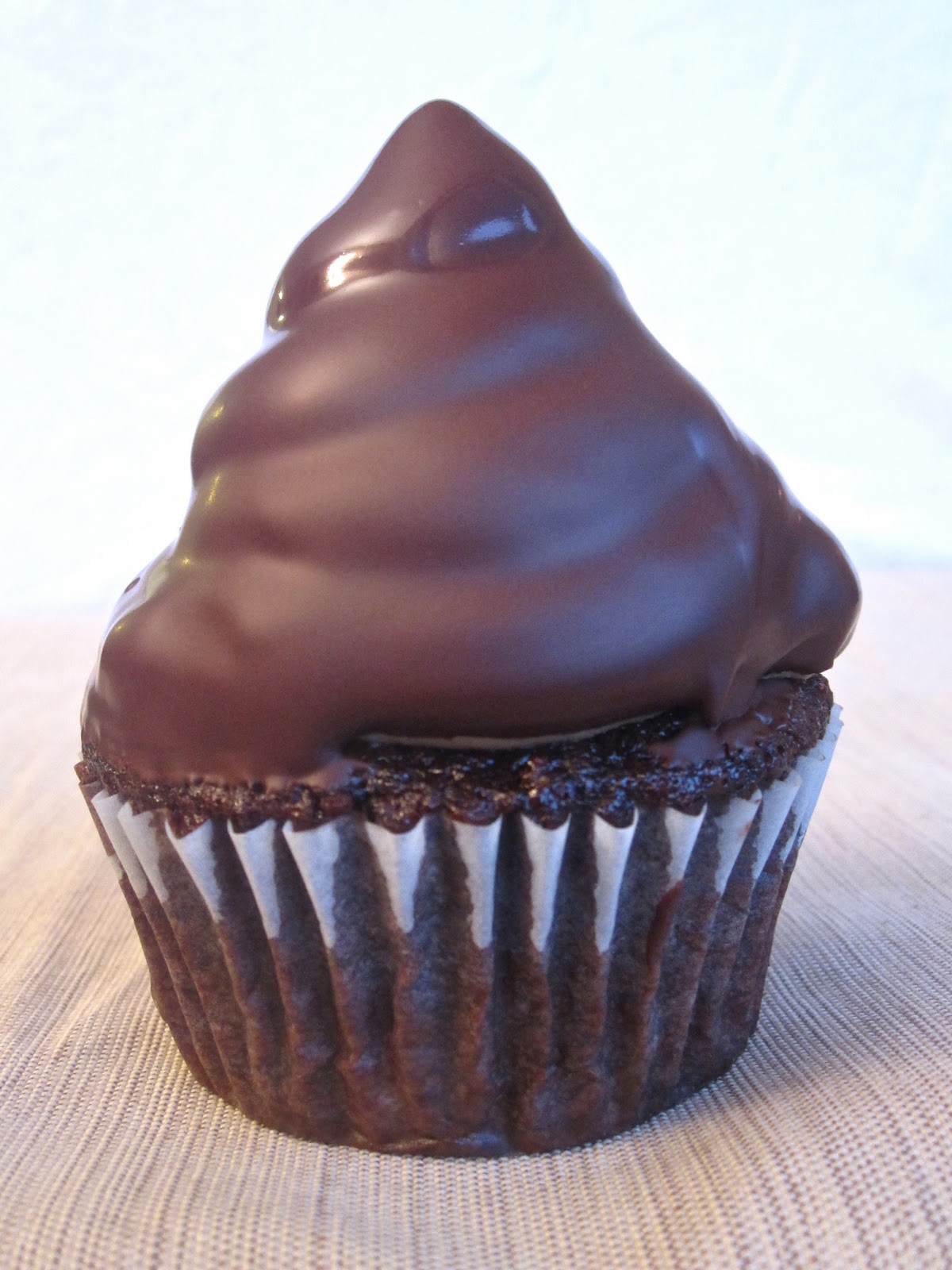 Goddess of Baking HiHat Chocolate Banana Cupcakes with Peanut Butter