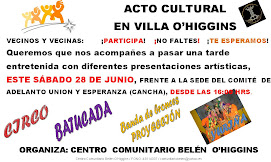 ACTIVIDAD CULTURAL COMUNITARIA