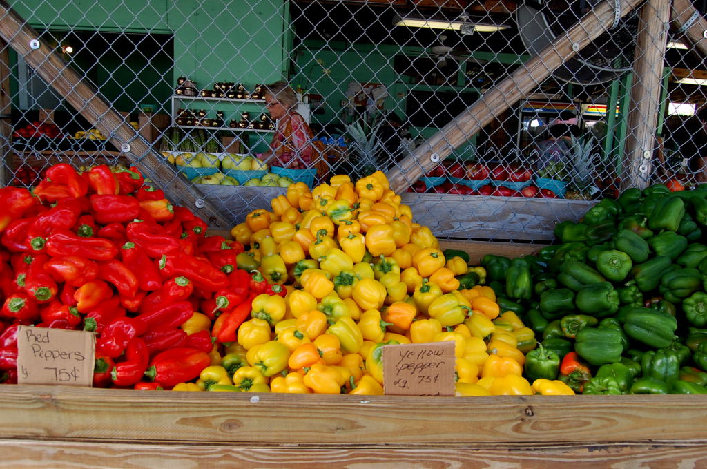 StephanieKimura Barbour's Produce vegetable and fruit stand in Jensen Beach, Florida offers