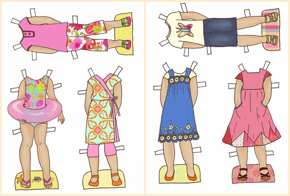 Be Different...Act Normal Min Me Paper Doll Boutique