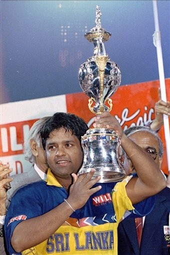  that from no where came on to win the Cricket World Cup back in 1996.