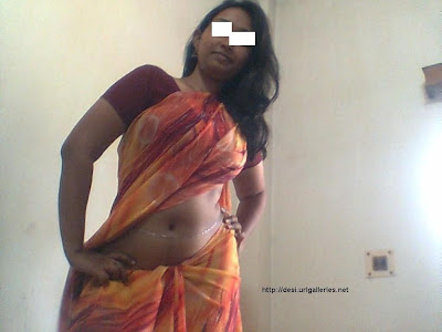 indian saree navel under blouse