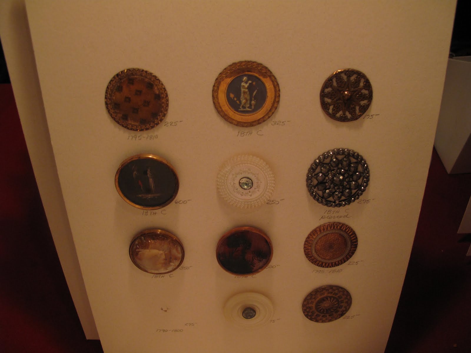 Lavender Between The Cracks The History of Buttons Inspired by The