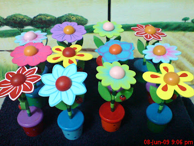 Wooden Flowers