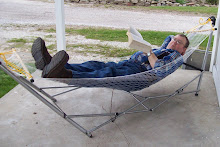 Junior relaxing in his hammock