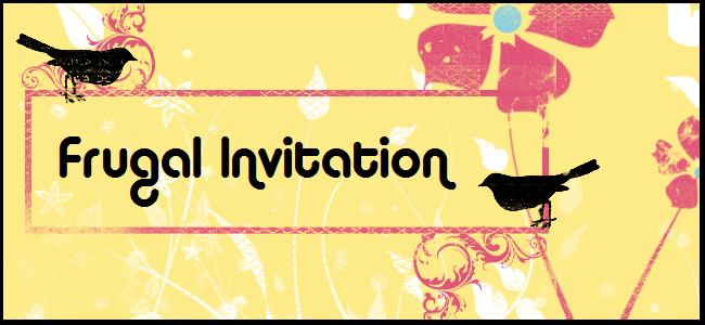 Frugal Invitation