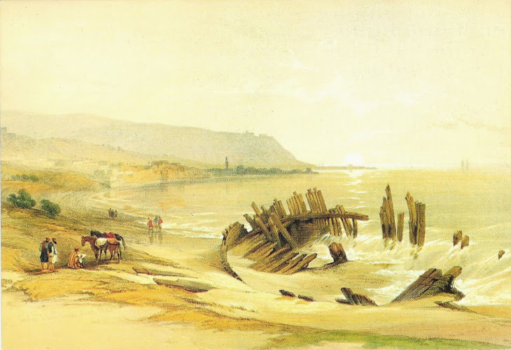 מפרץ חיפה בעיני דוויד רוברטס, 1839