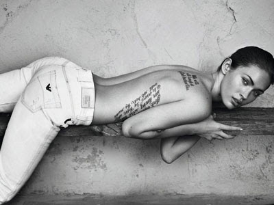megan fox armani 2011. Model: Megan Fox