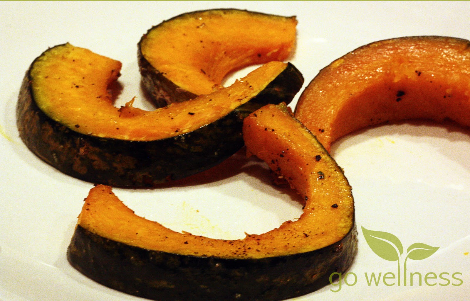 Nutrition and Wellness Bytes Foodie Friday Roasted Kabocha Squash