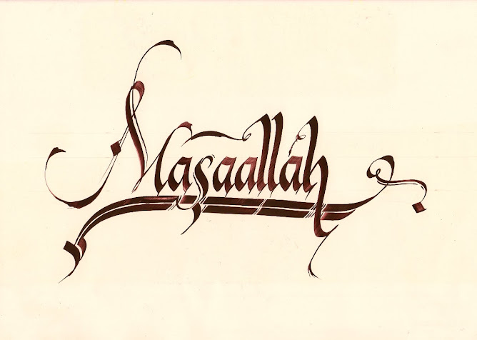 kaligrafi maşallah