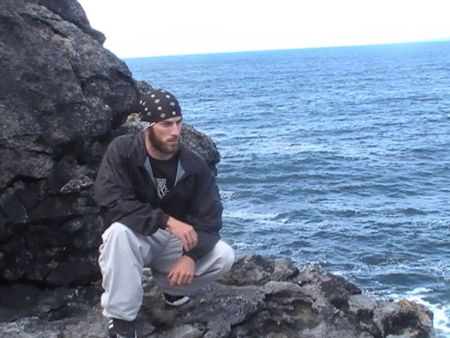 Me at the Neolithic Lands of Western Ireland