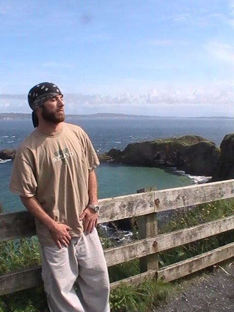 This Is Me At The Carrick-a-Reed Bridge