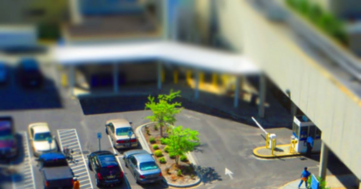 TiltShift Charleston MUSC Parking Lot