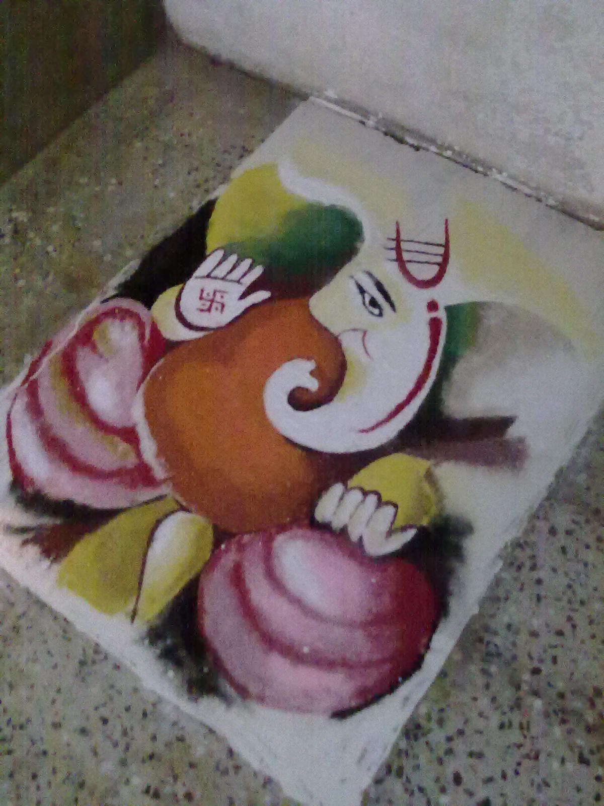 Ganesh Rangoli