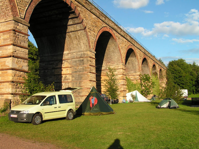Camping nær Edingburgh