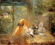 Berthe Morisot - On The Veranda