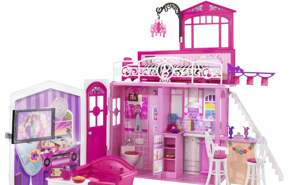 Barbie en la Princesa y la Cantante: Barbie Casa Glam