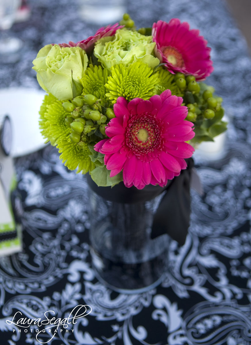 Ever After Florals Hot pink & lime time!